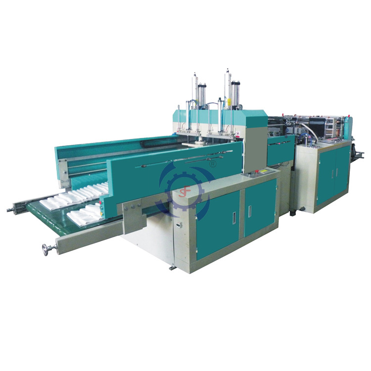 全自动高速热封热切多宝(中国)制袋机